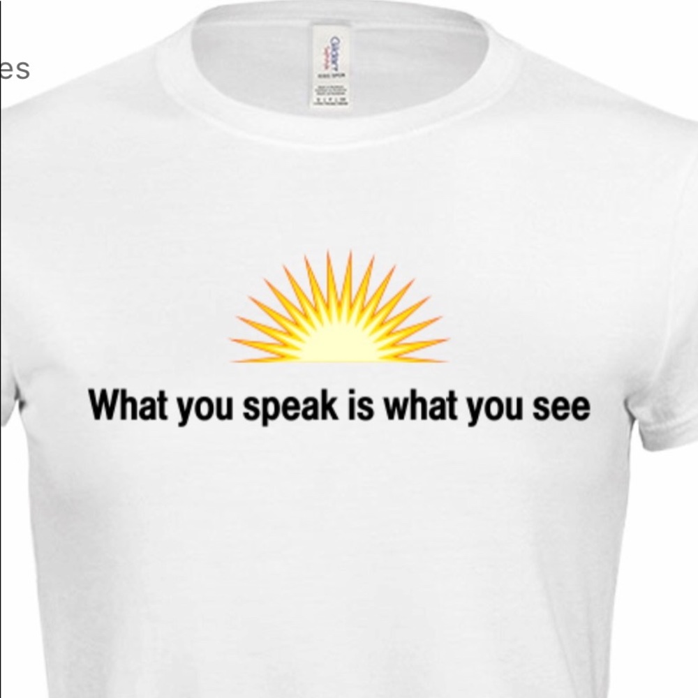 Tee for positive thinking 🤔🙏